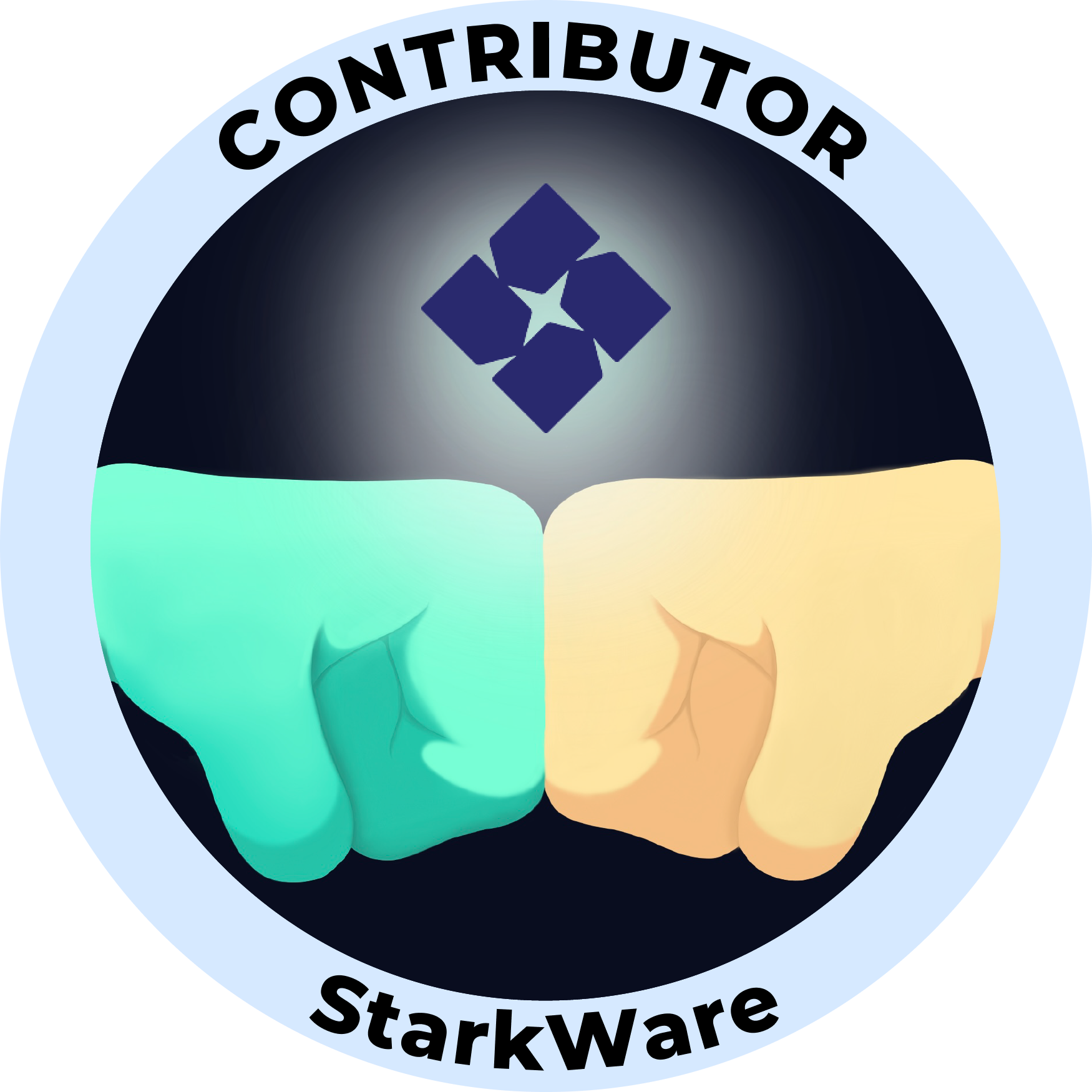 Web3 Badge | Organization Contributor: StarkWare logo