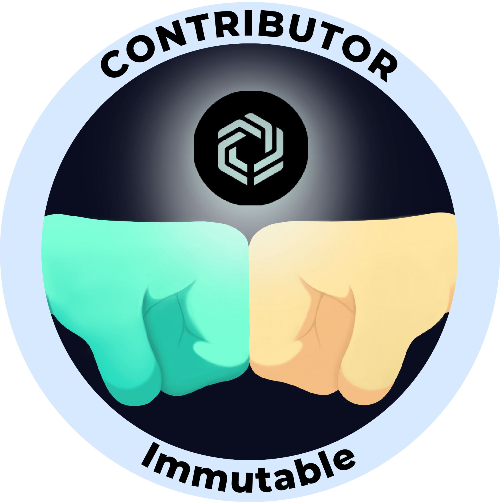 Web3 Badge | Organization Contributor: Immutable logo