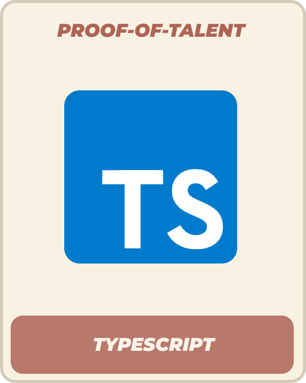 Web3 Badge | Typescript Skill image