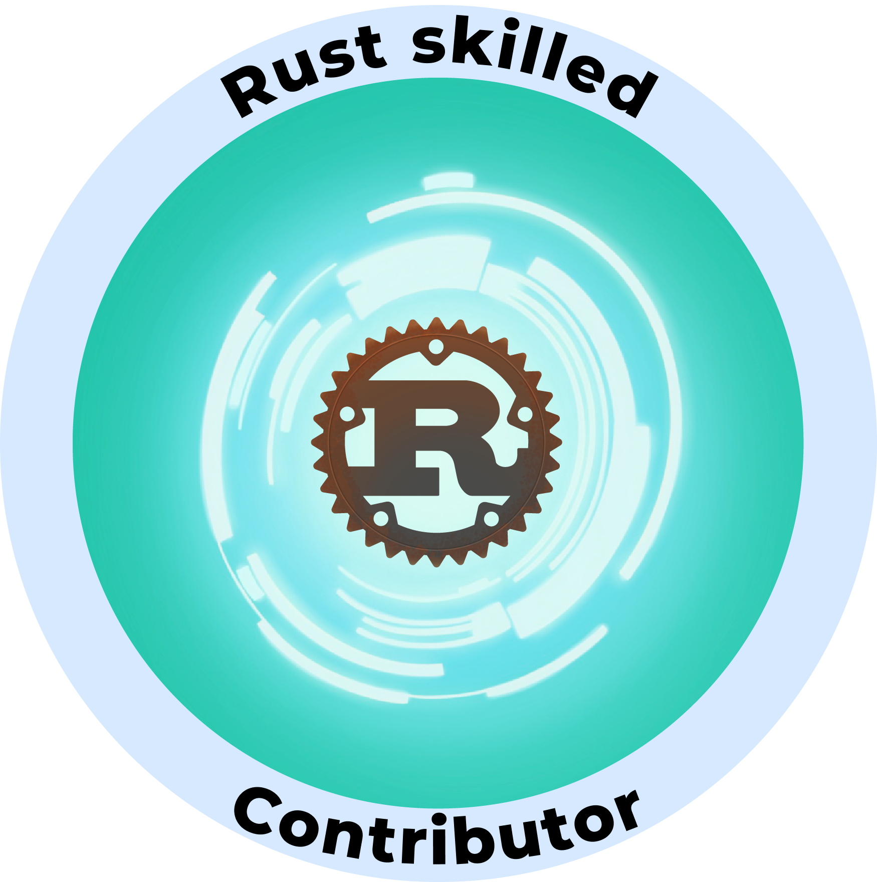 Web3 Badge | Rust Skilled Contributor logo