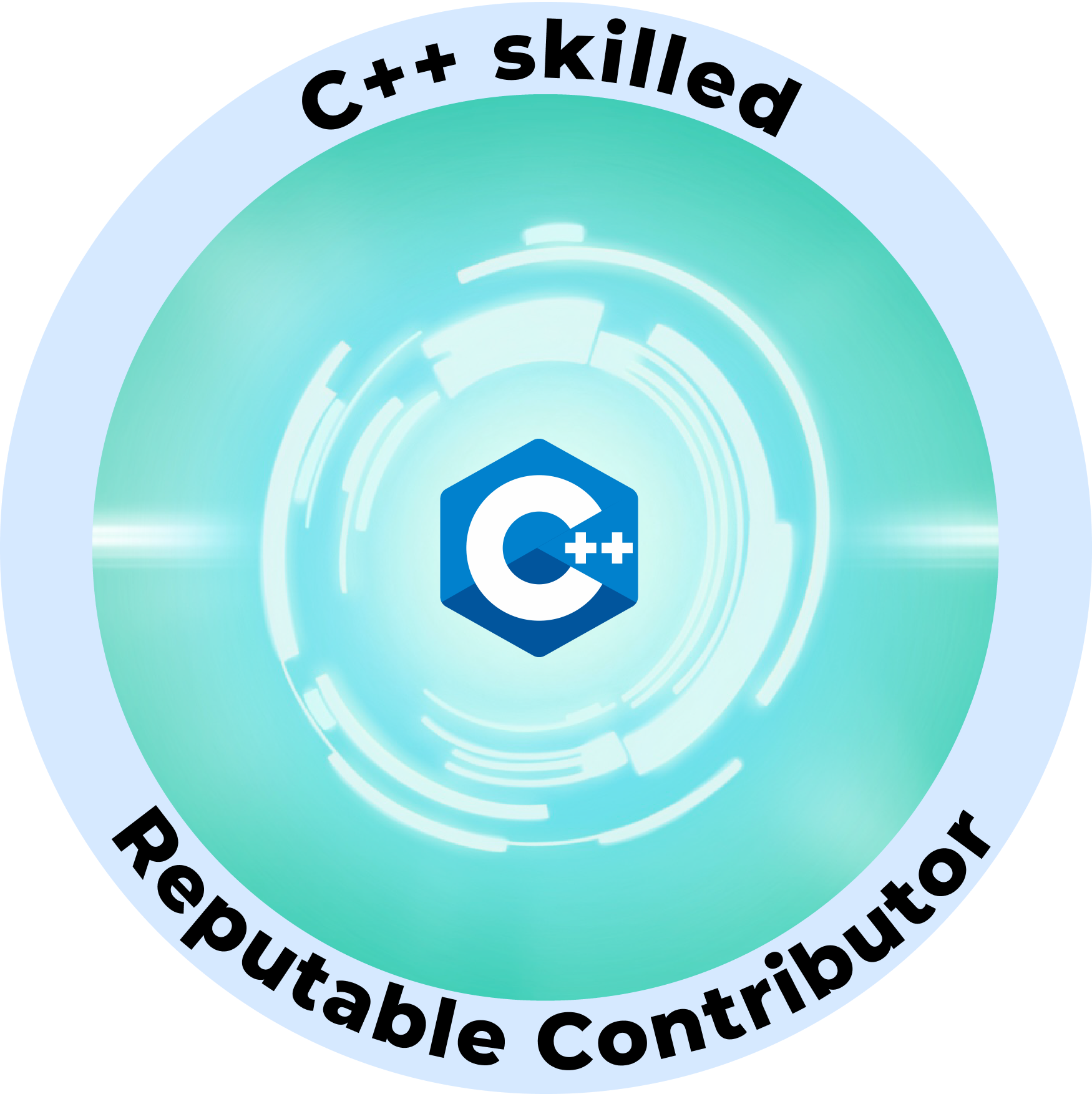 Web3 Badge | Reputable C++ Skilled Contributor logo