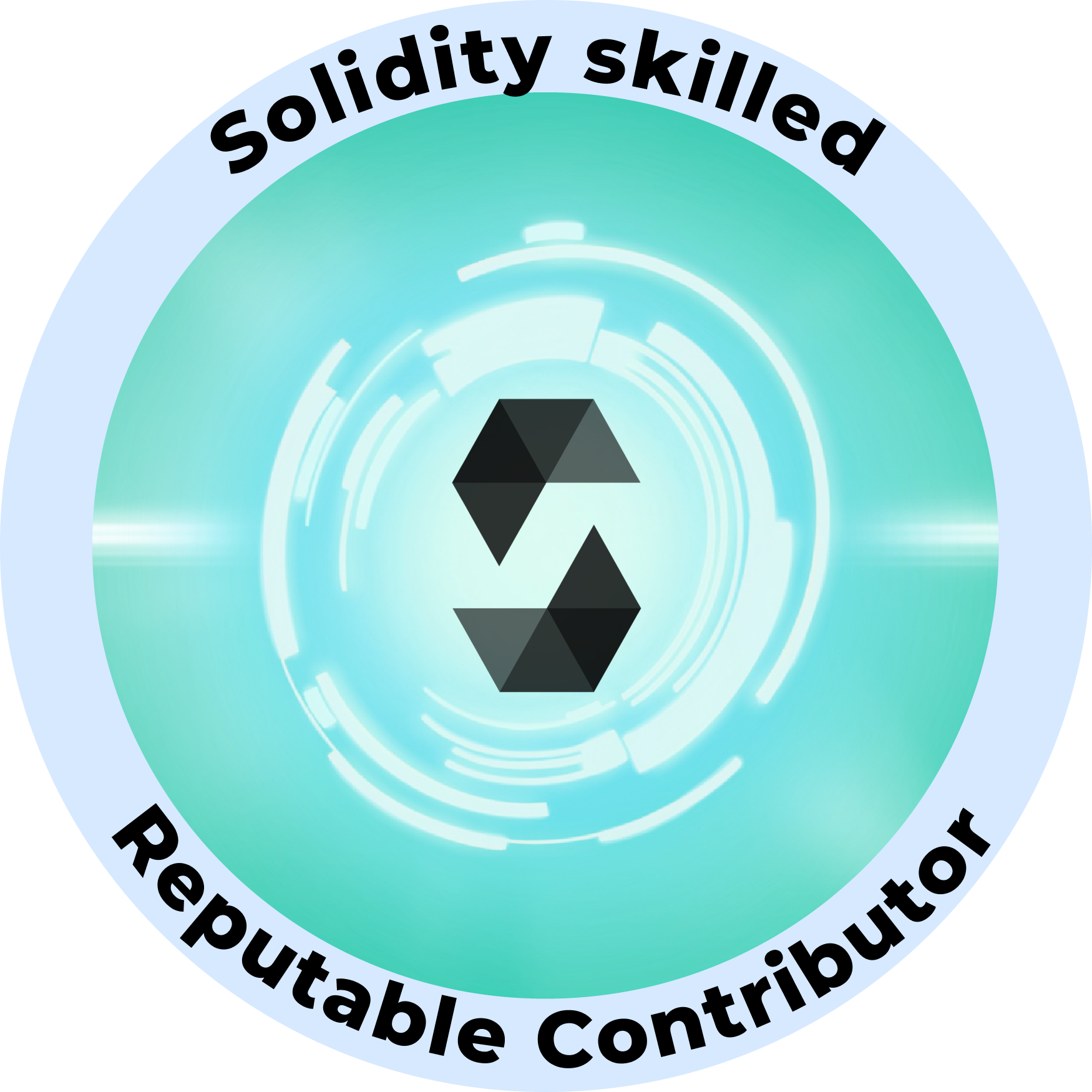 Web3 Badge | Reputable Solidity Skilled Contributor logo