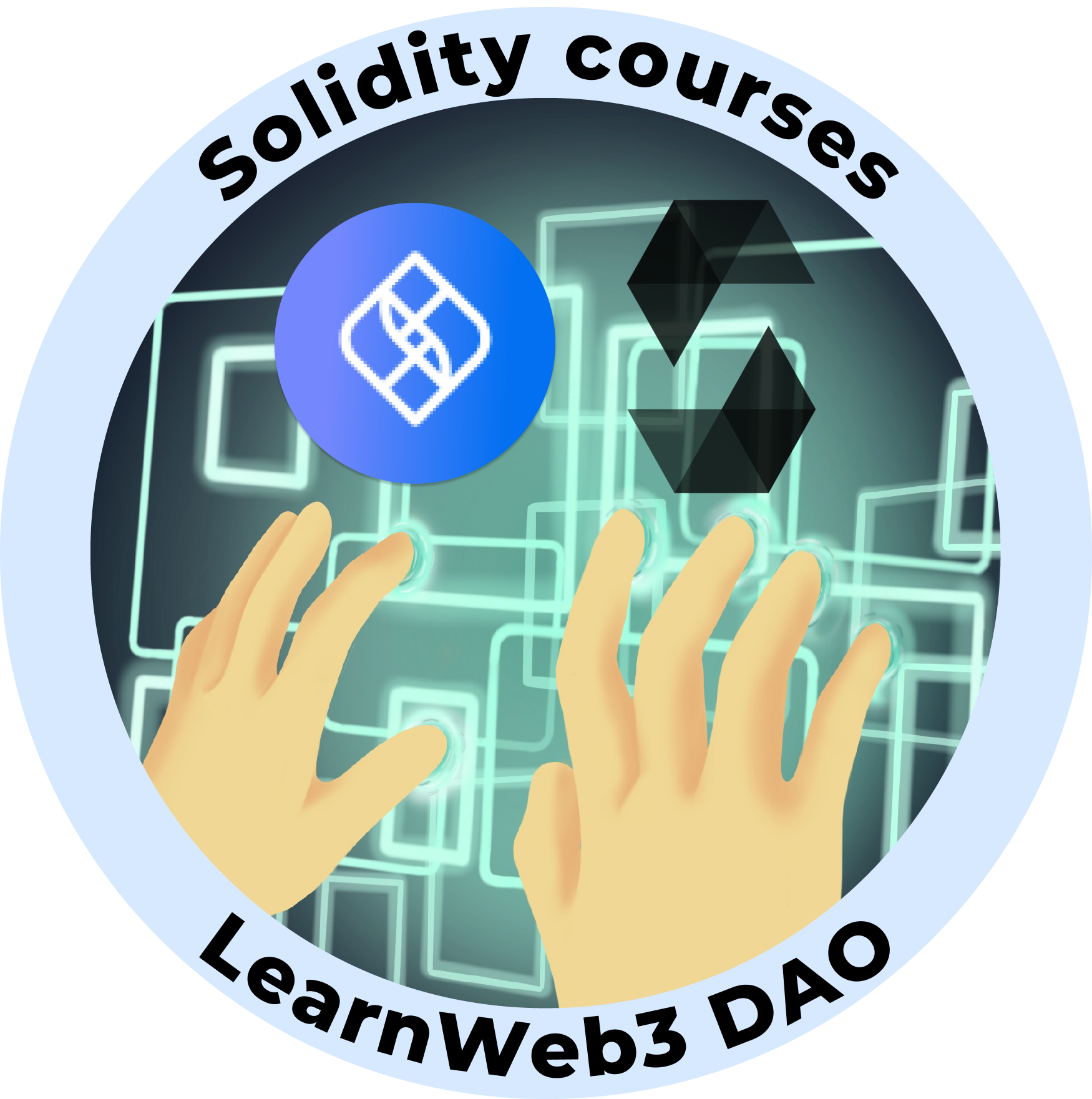 Web3 Badge | Solidity Courses : LearnWeb3 logo
