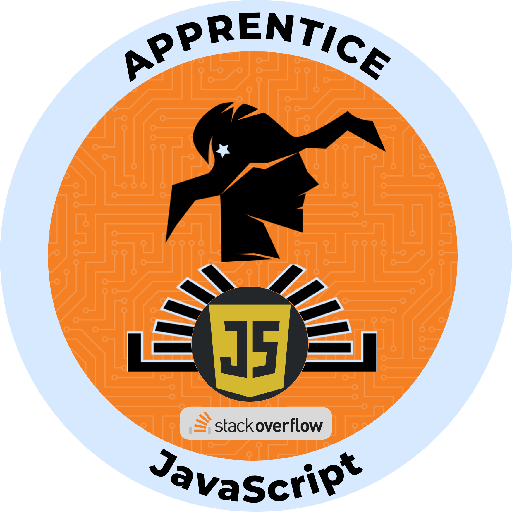 Web3 Badge | SO JavaScript Apprentice logo
