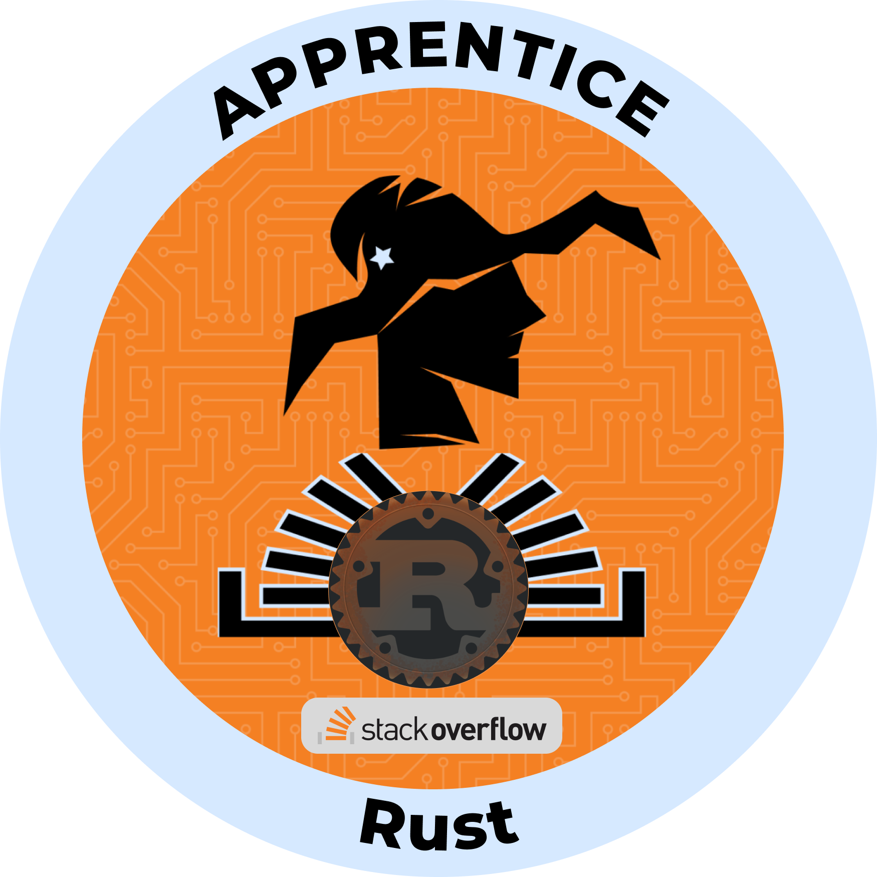 Web3 Badge | SO Rust Apprentice logo
