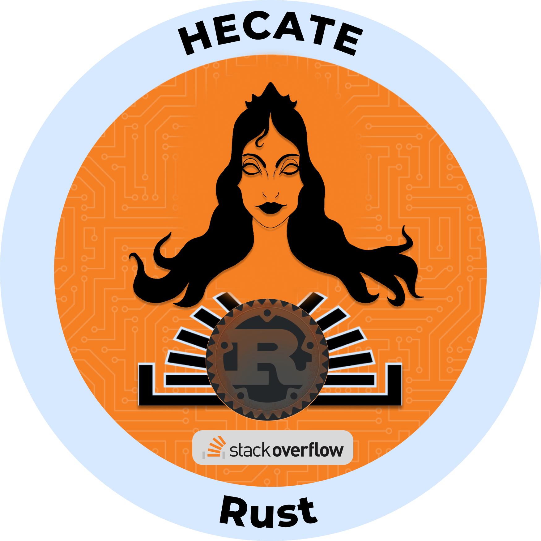 Web3 Badge | SO Rust Hecate logo