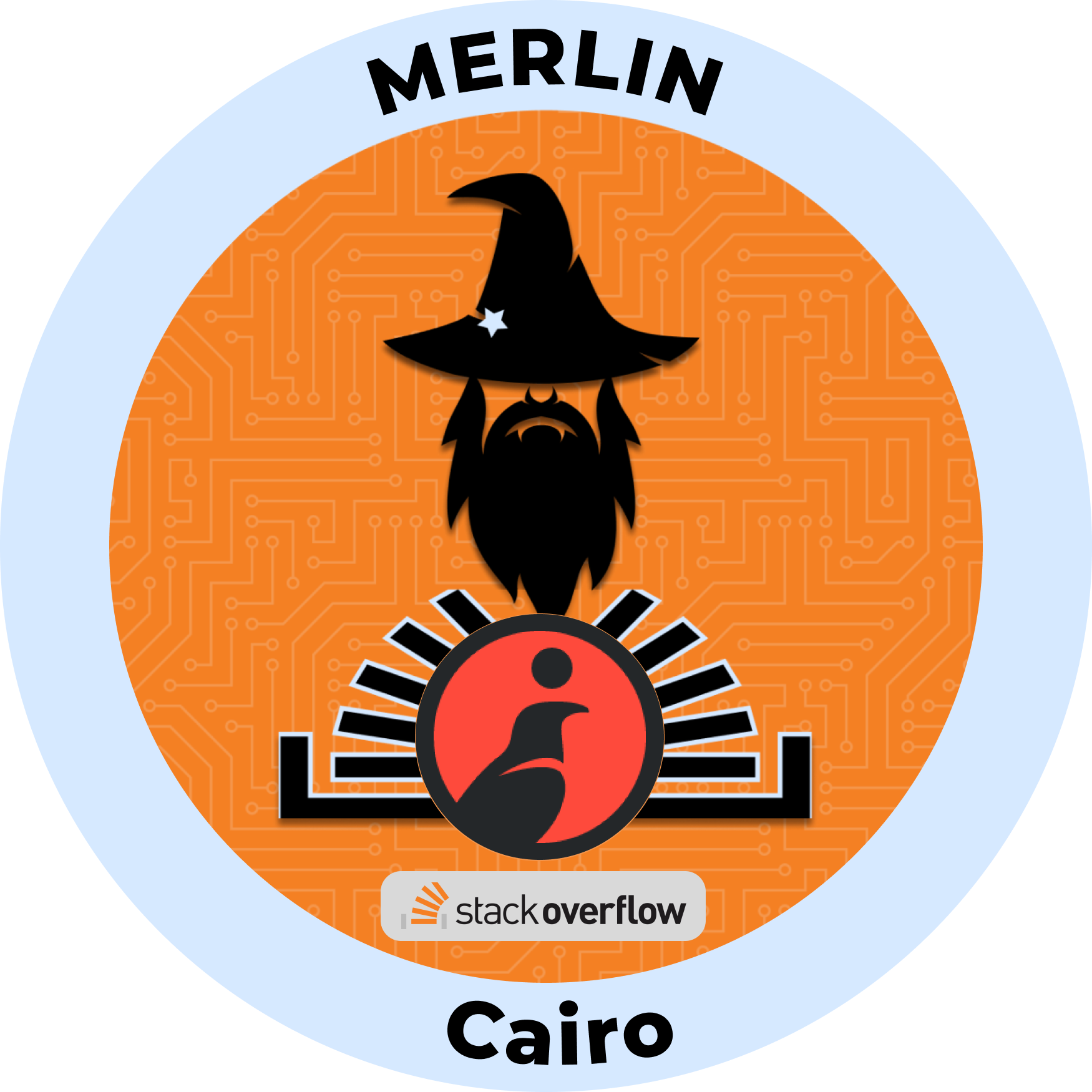 Web3 Badge | SO Cairo Merlin logo