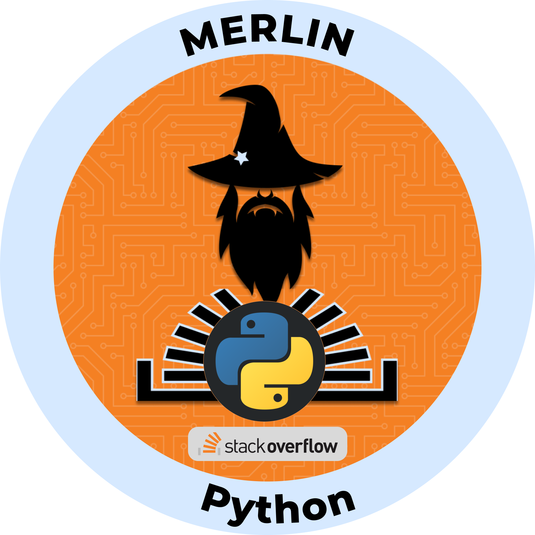 Web3 Badge | SO Python Merlin logo