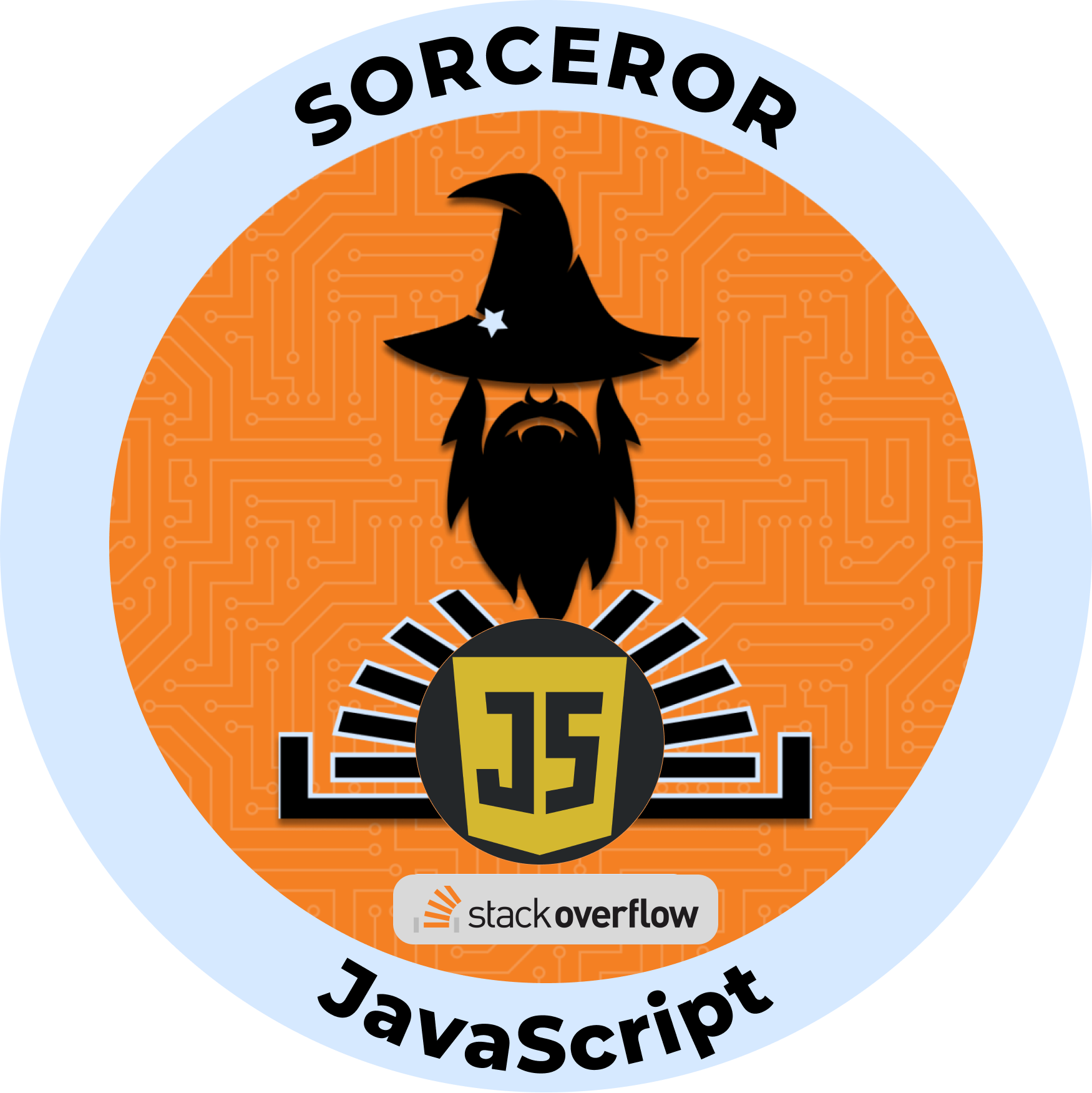 Web3 Badge | SO JavaScript Sorcerer logo