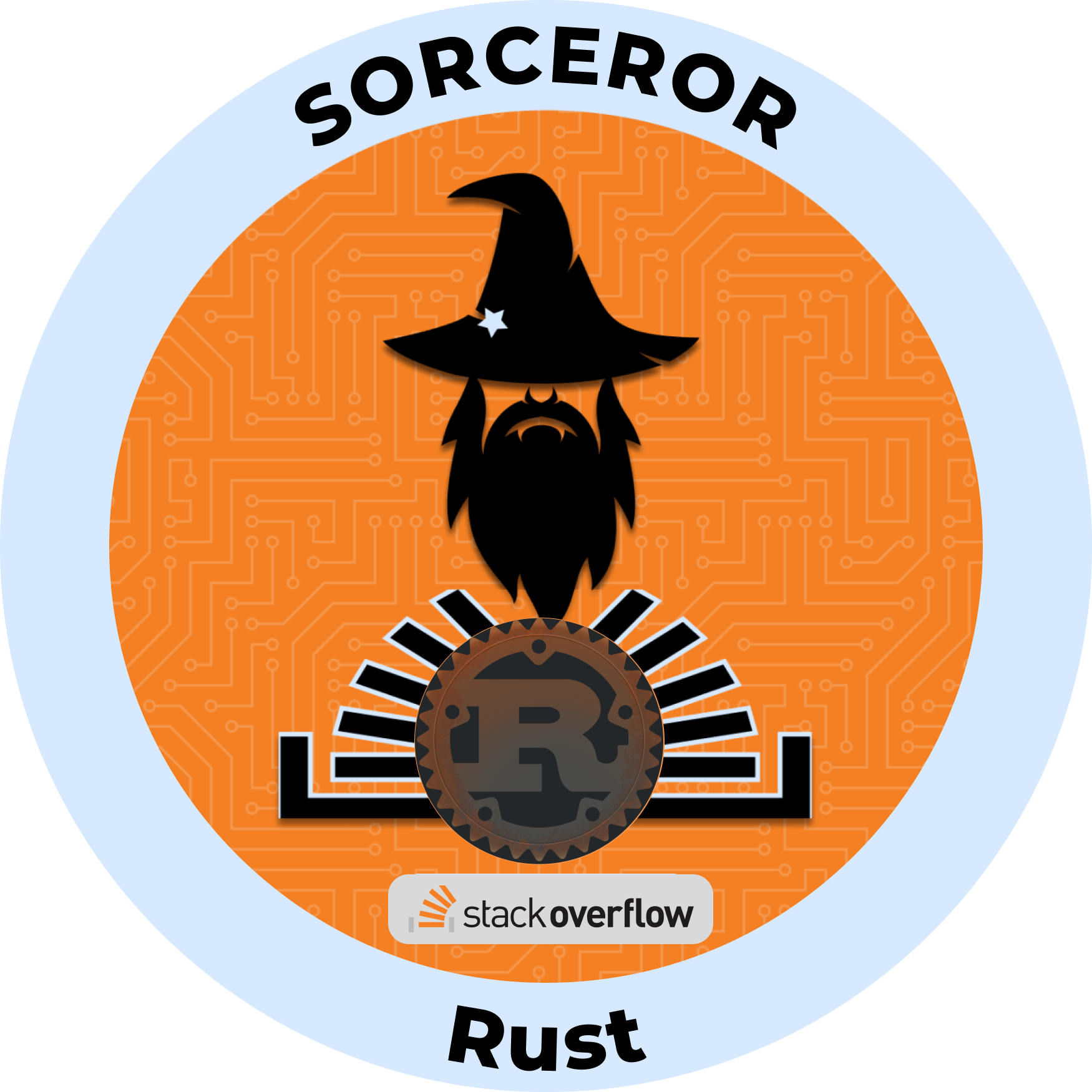 Web3 Badge | SO Rust Sorcerer logo