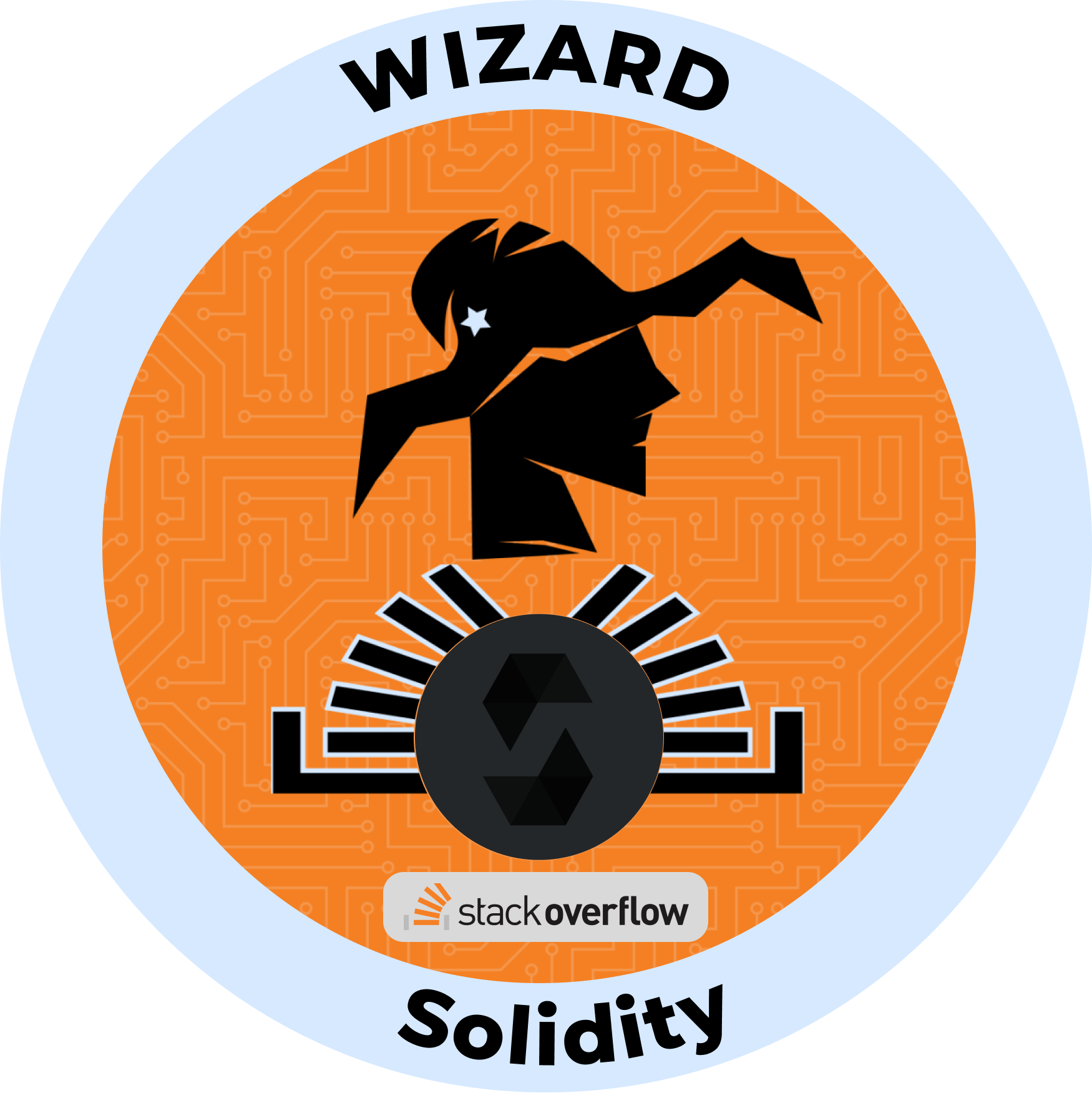 Web3 Badge | SO Solidity Wizard logo