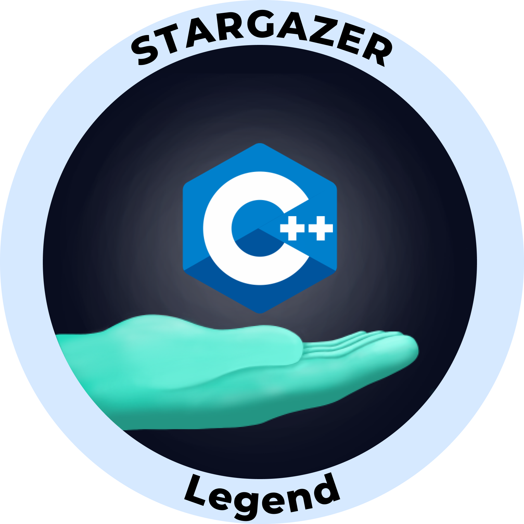 Web3 Badge | Stargazer: C++ Legend logo