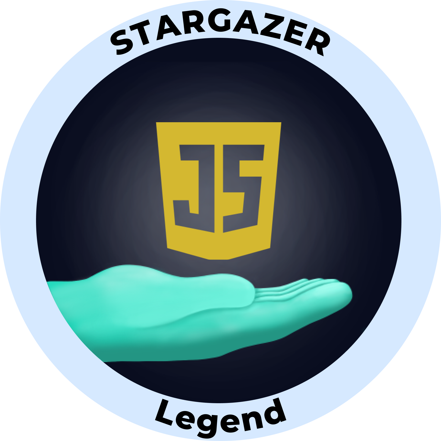 Web3 Badge | Stargazer: JavaScript Legend logo