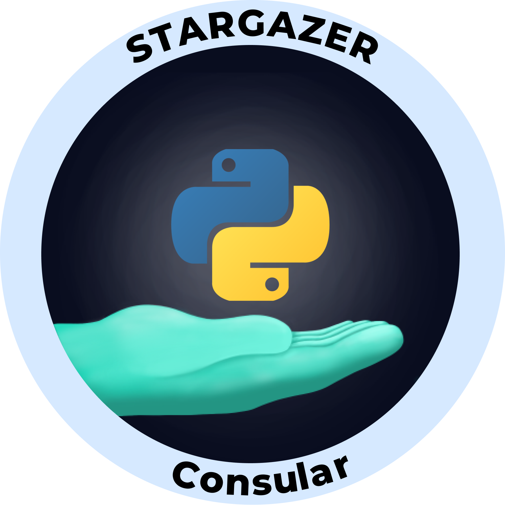 Web3 Badge | Stargazer: Python Consular logo