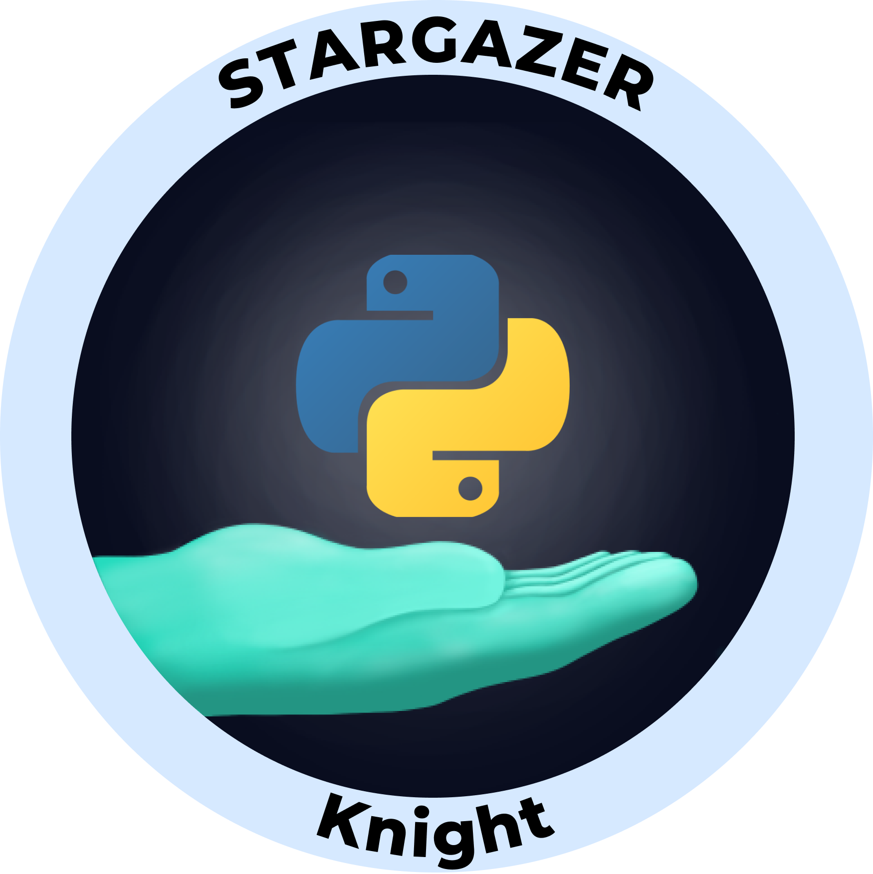 Web3 Badge | Stargazer: Python Knight logo