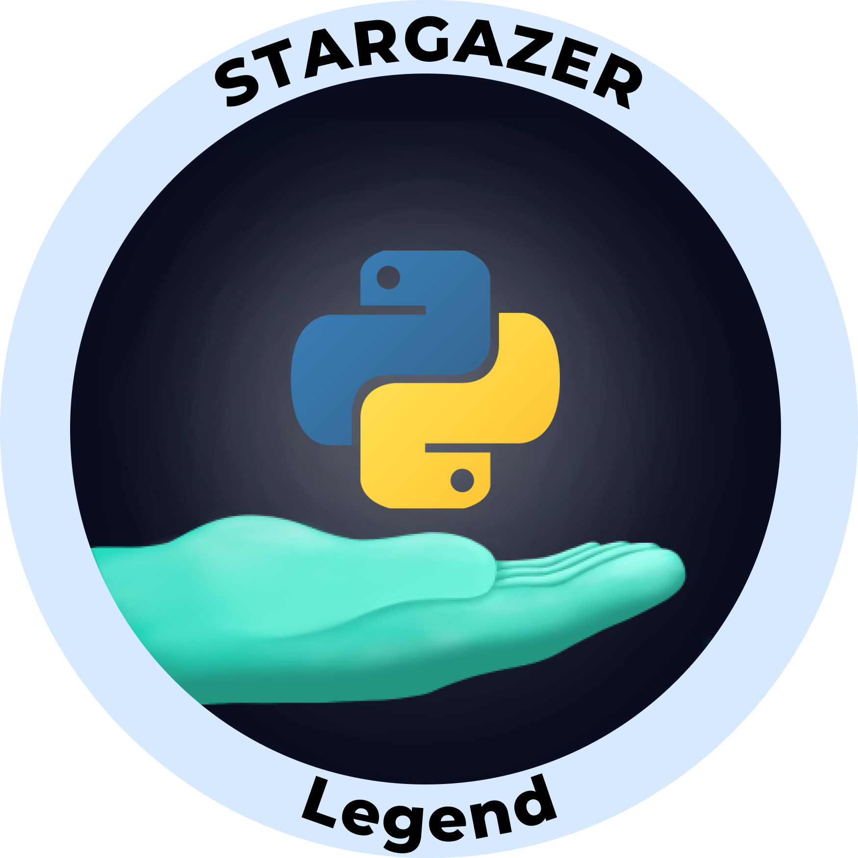 Web3 Badge | Stargazer: Python Legend logo