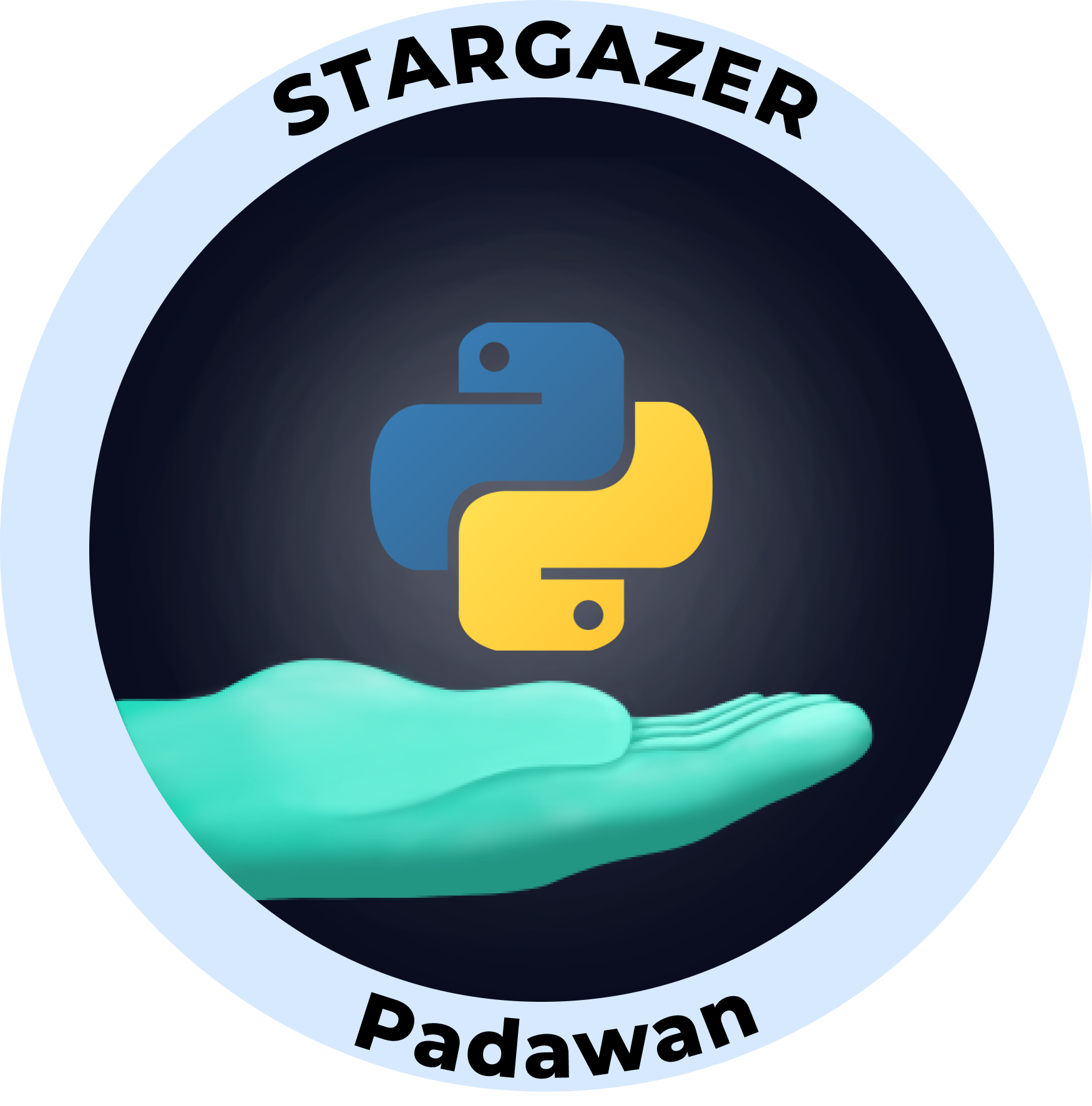 Web3 Badge | Stargazer: Python Padawan logo