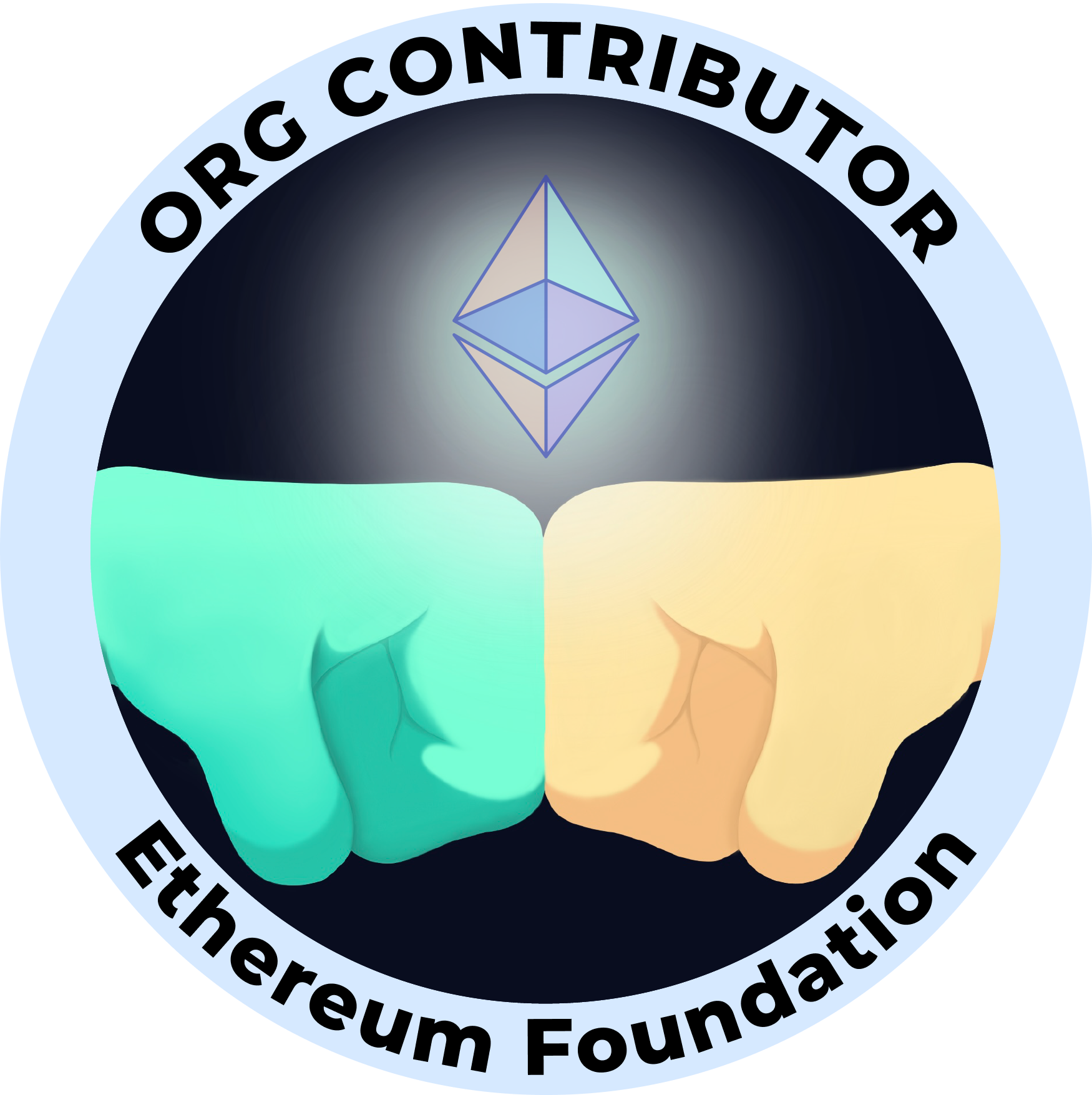 Web3 Badge | Organization Contributor: Ethereum Foundation logo