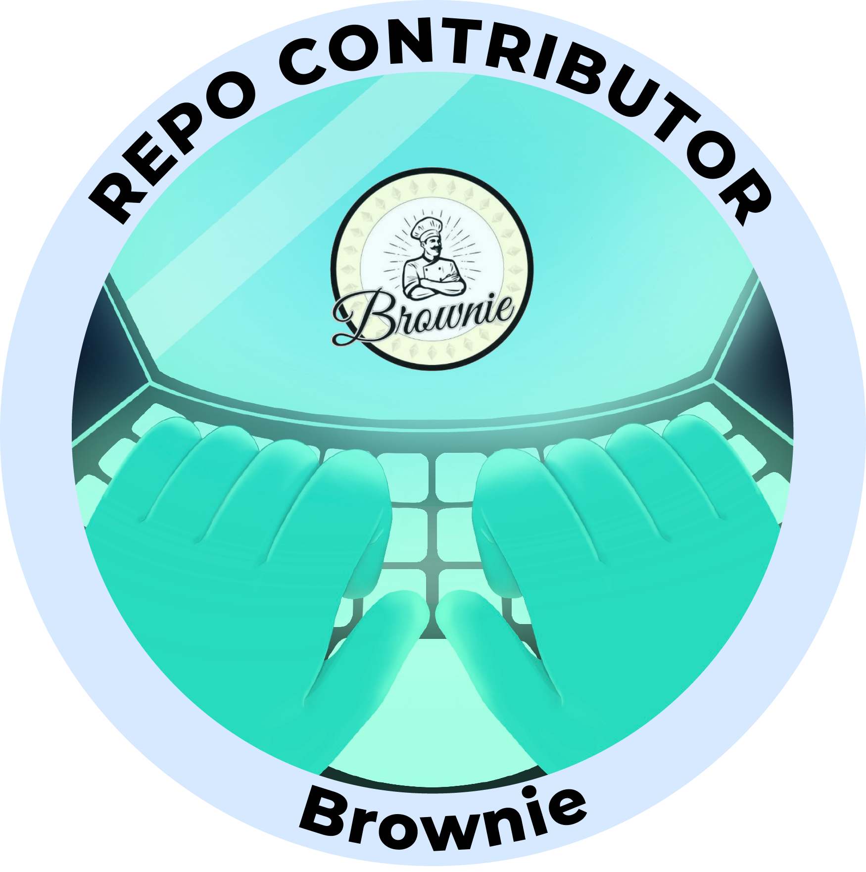 Web3 Badge | Project Contributor: Brownie logo